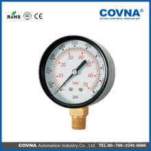 Calibre de pressão normal com ligação traseira ou inferior